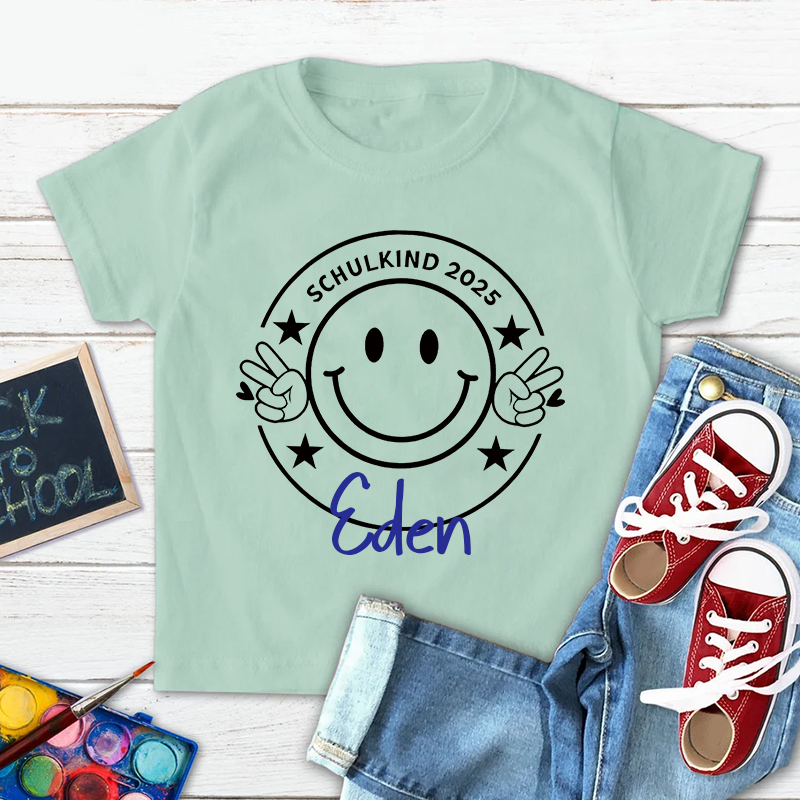 Personalized Kids Back To School Name T-Shirt| Cloth1479