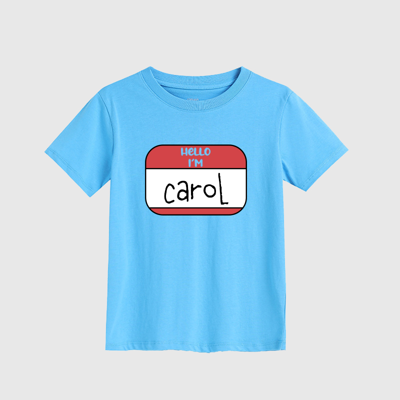 Personalized Kids Alphabet School T-Shirt| Cloth170