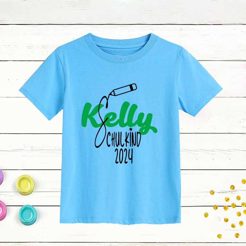 Personalized Kids 2024 Starting School  T-Shirt| Cloth184