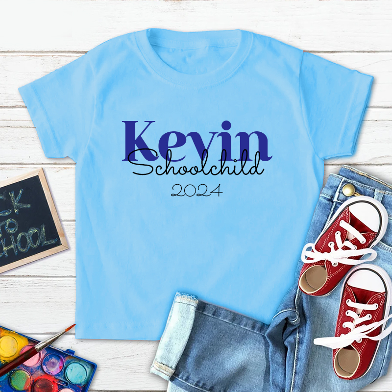 Personalized Kids School child T-Shirt| Cloth1406