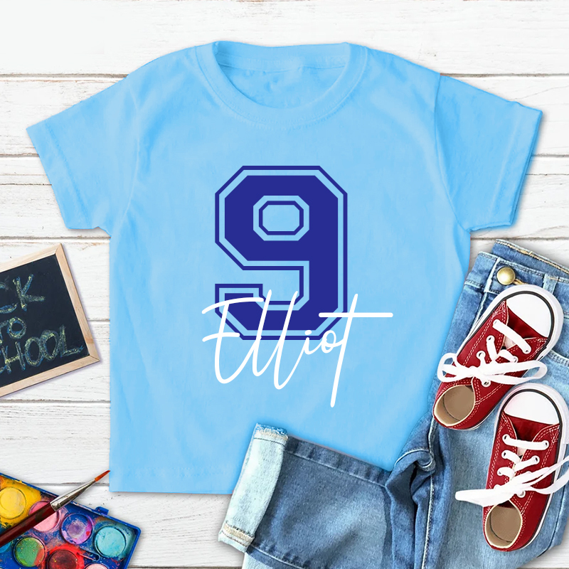 Personalised Kid Birthday Unisex T-Shirt| Cloth1409