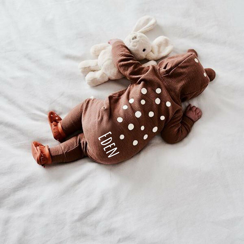 Personalized Baby Deer Romper Jumpsuit| BBcloth81