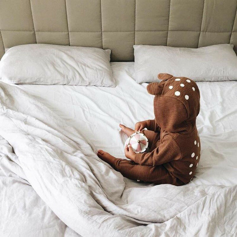 Personalized Baby Deer Romper Jumpsuit| BBcloth81