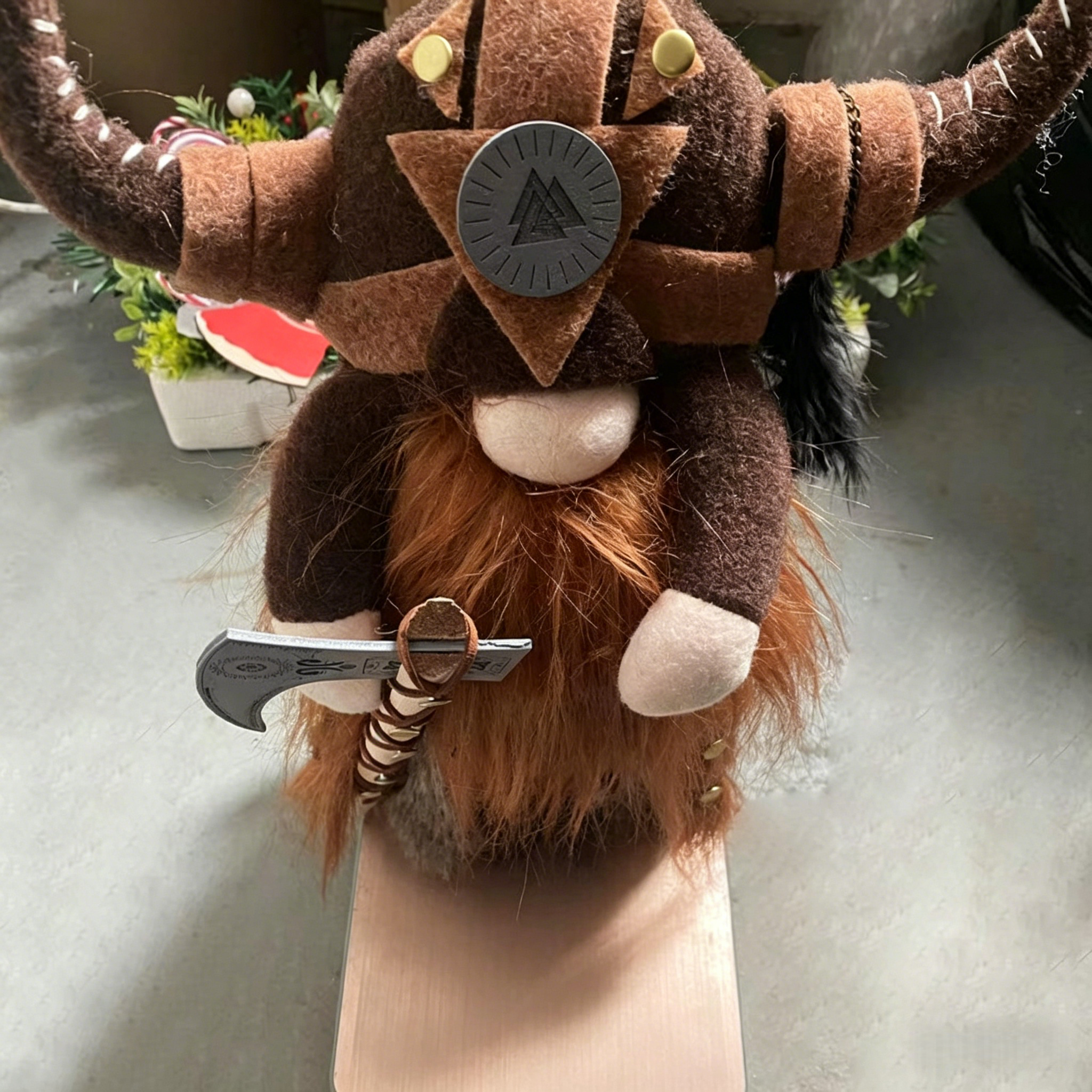 Viking Warrior Gnome