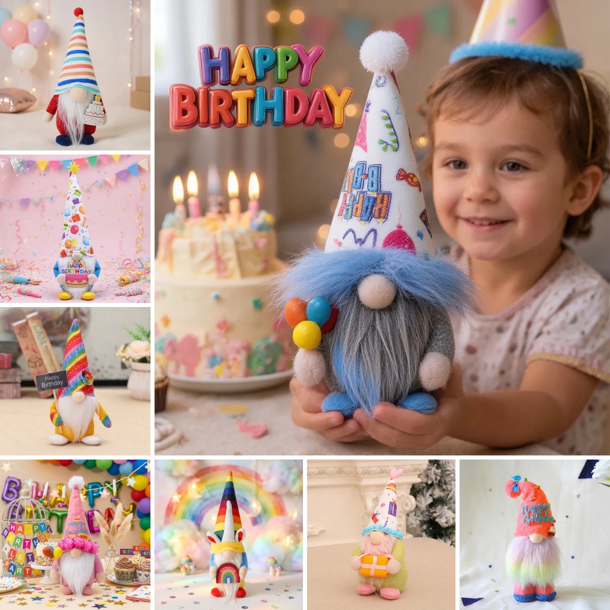 Celebrate Life’s Best Moments: The Complete Happy Birthday Gnome Series