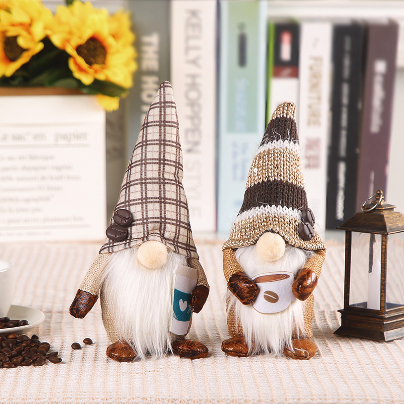 Knitted Coffee Gnome