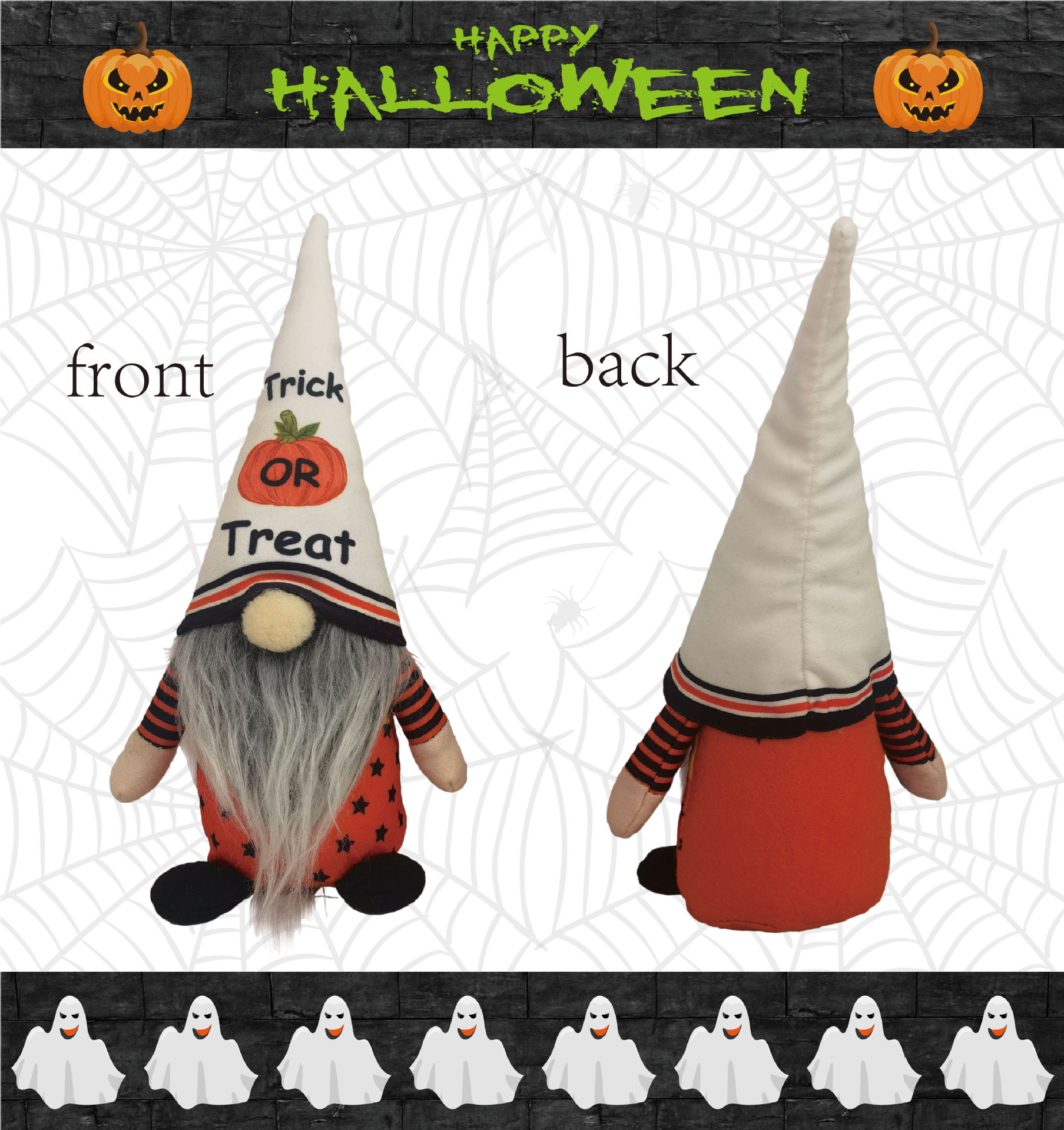 Trick or Treat Gonk Couple 