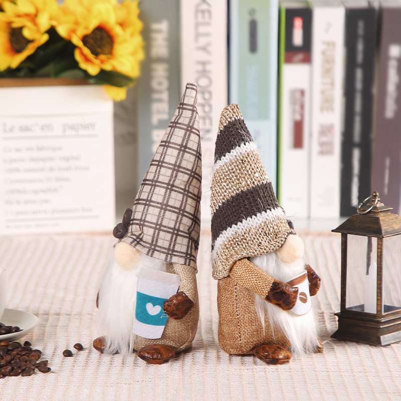 Knitted Coffee Gnome
