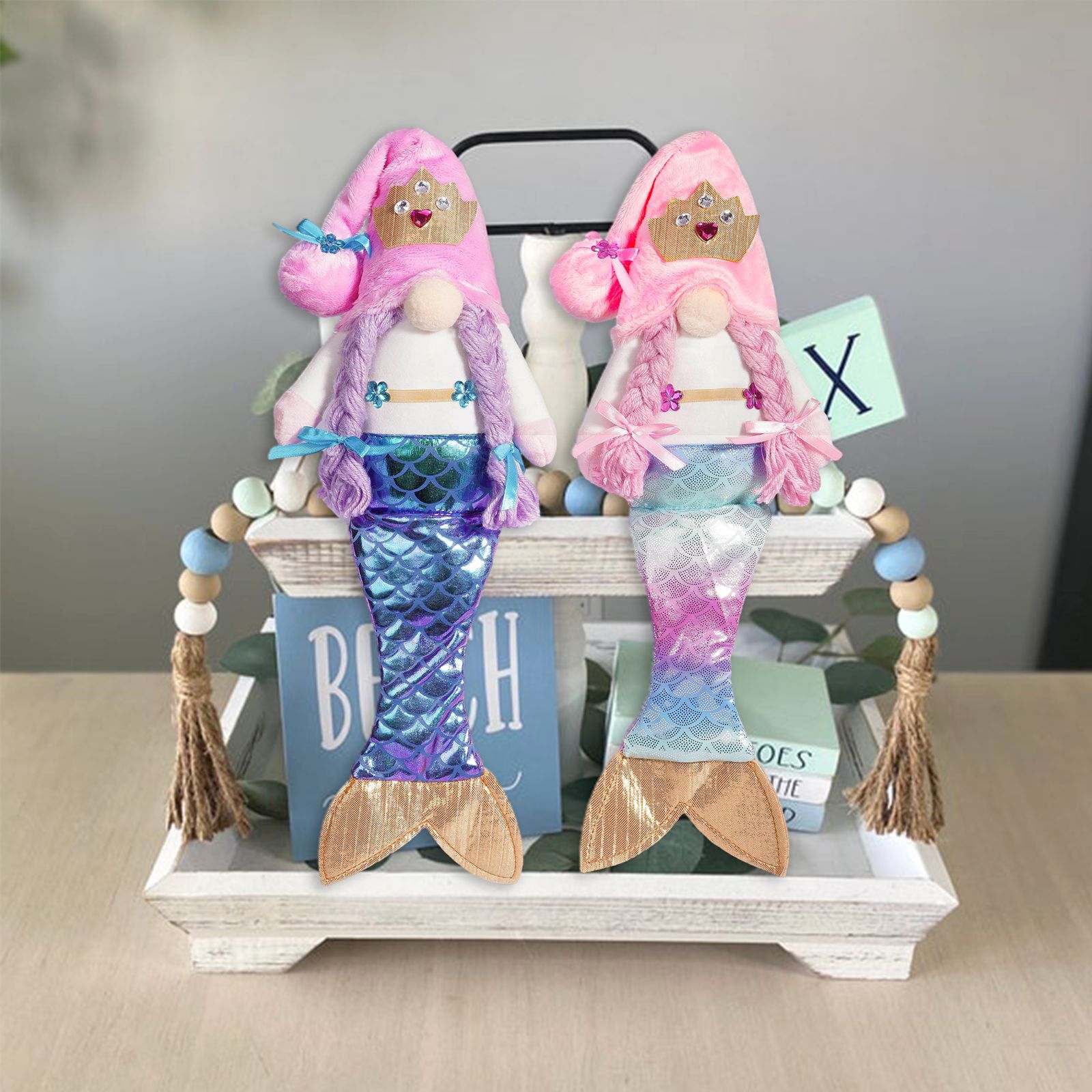 The Mermaid Gnomes (28 inches)
