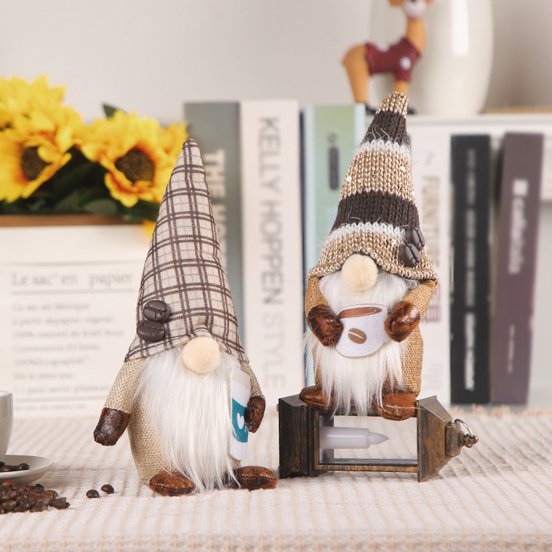 Knitted Coffee Gnome