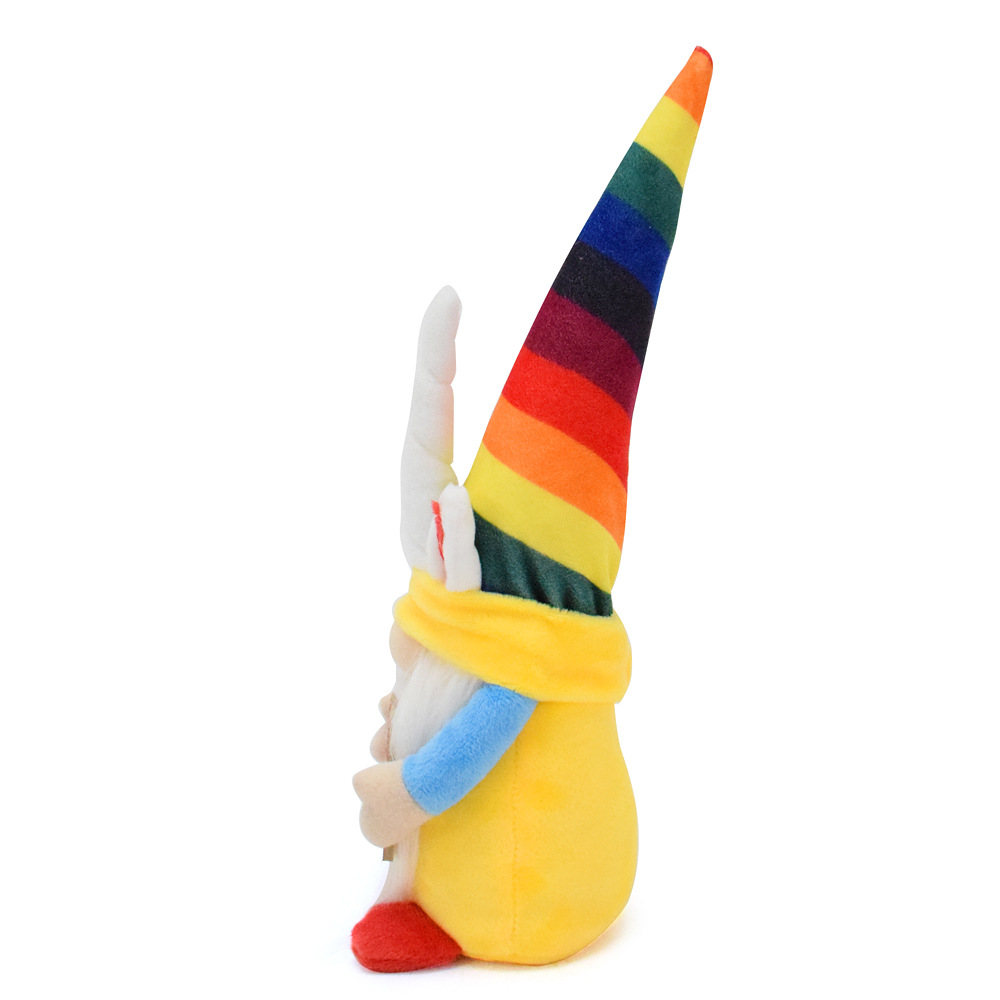 Rainbow Unicorn Gonk Plush Ornament (12 inches)
