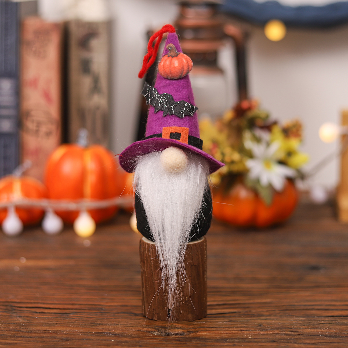 Handmade Spooky Halloween Gonk Hanging Decor Set (6 inches)