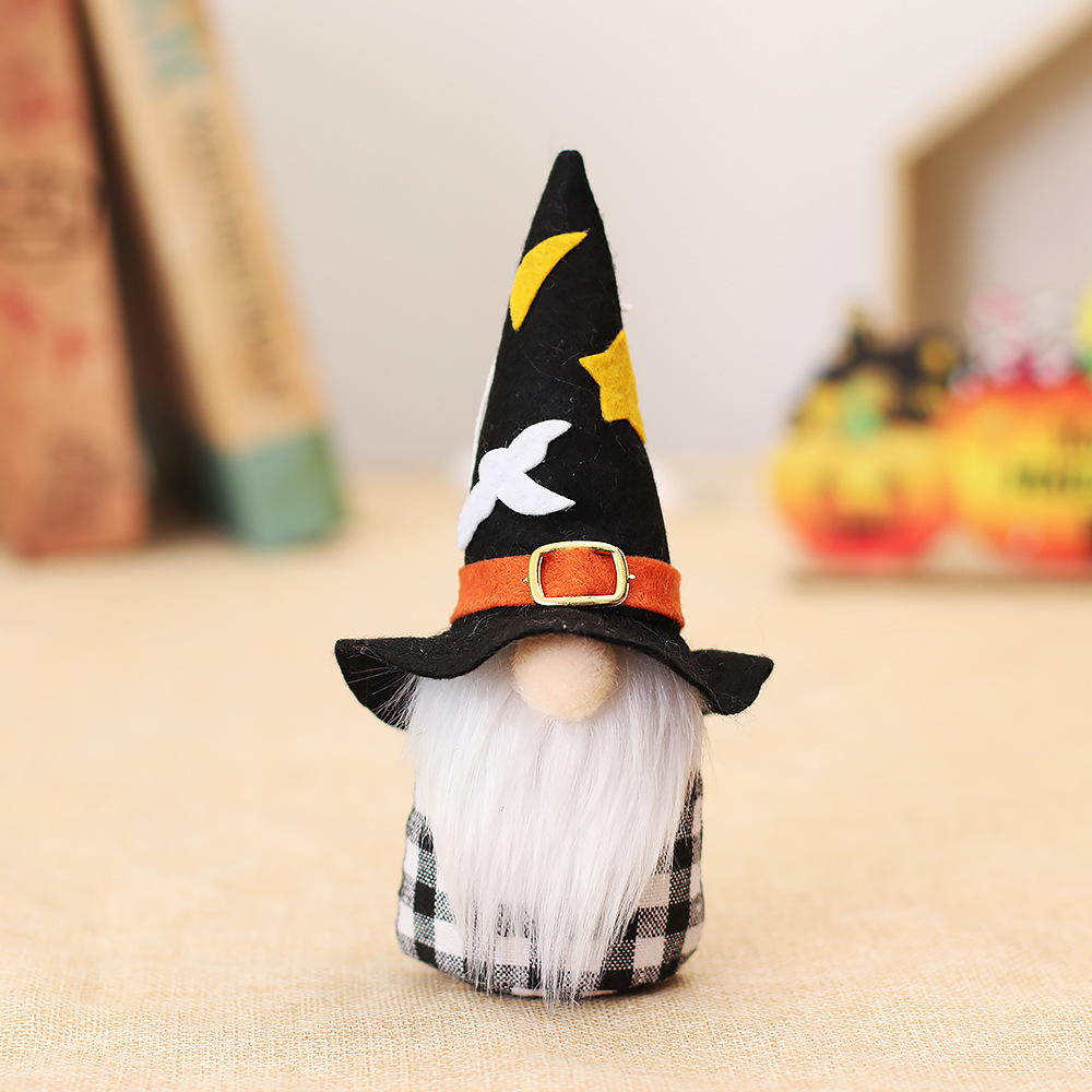 Halloween witch/wizard Gonks (6.7 inches)