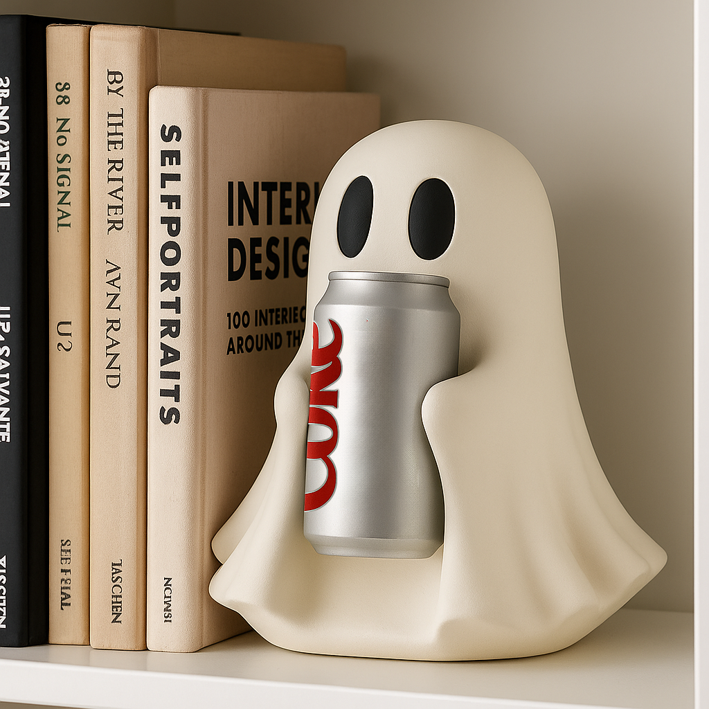 Halloween Soda Can Ghost