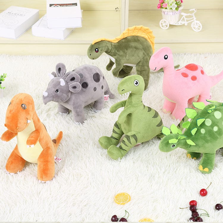 Name Personalized Dinosaur Family Stuffed Animal Plush Toy Gift for Kids