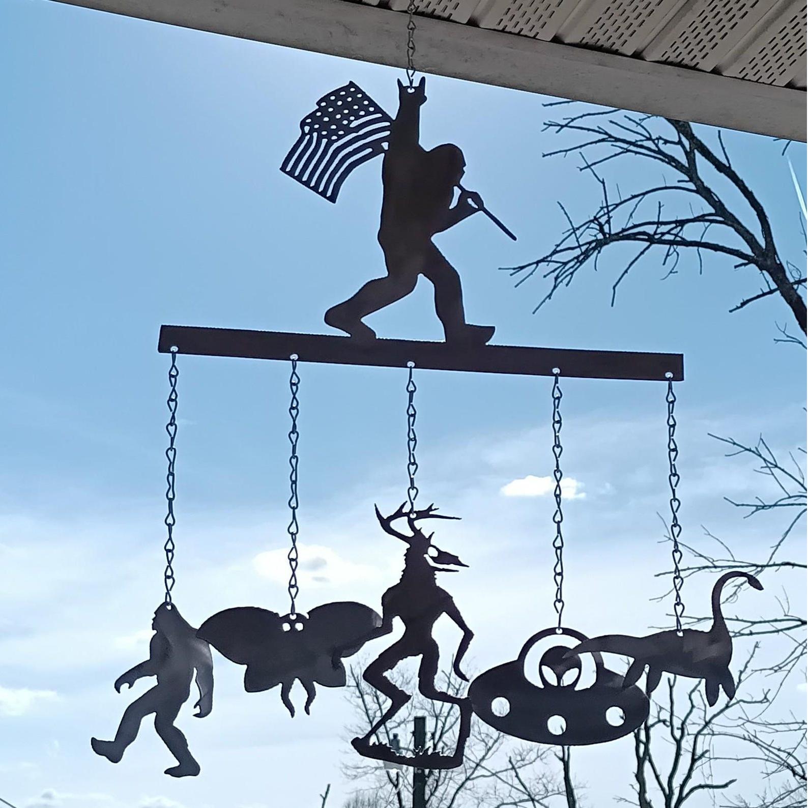 Sasquatch Wind Chime