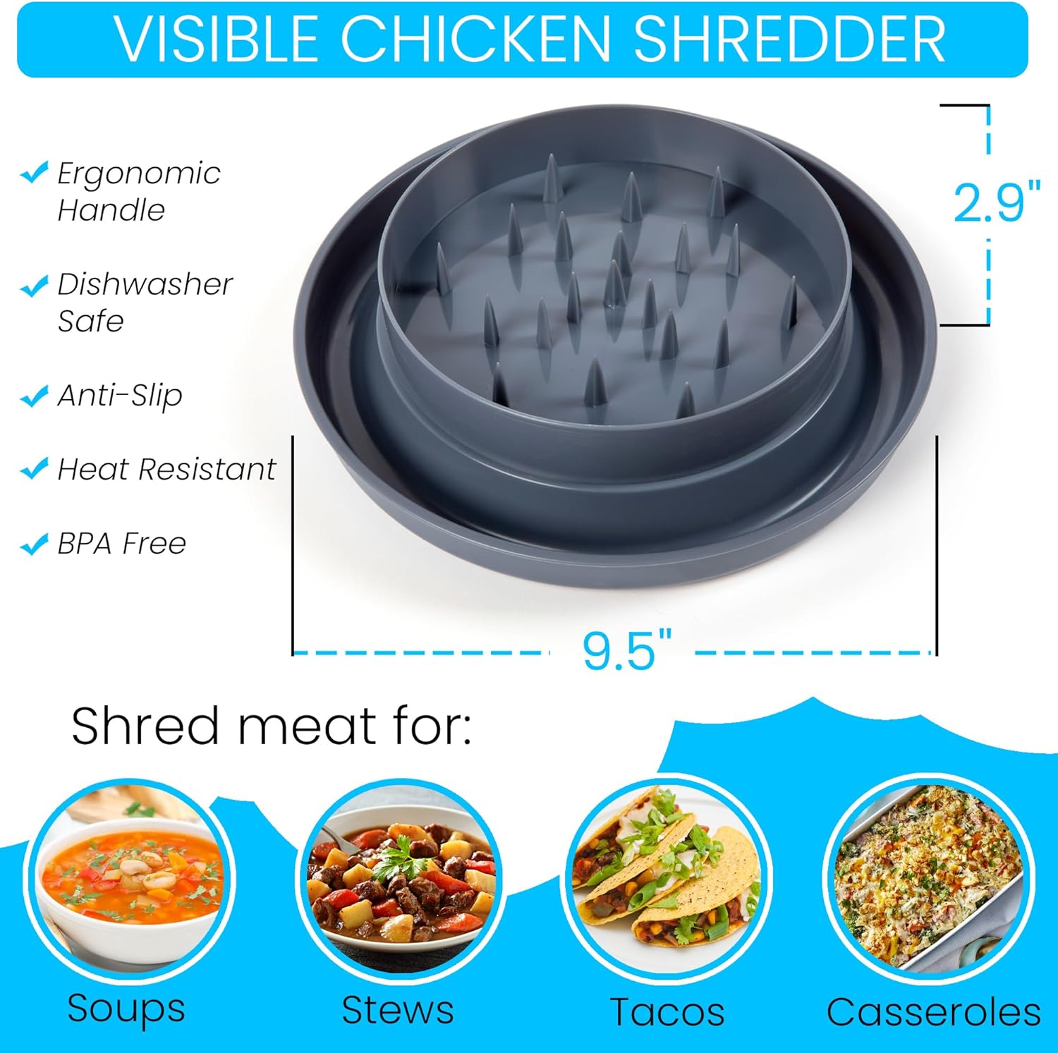 Peaho™ Chicken Shredder