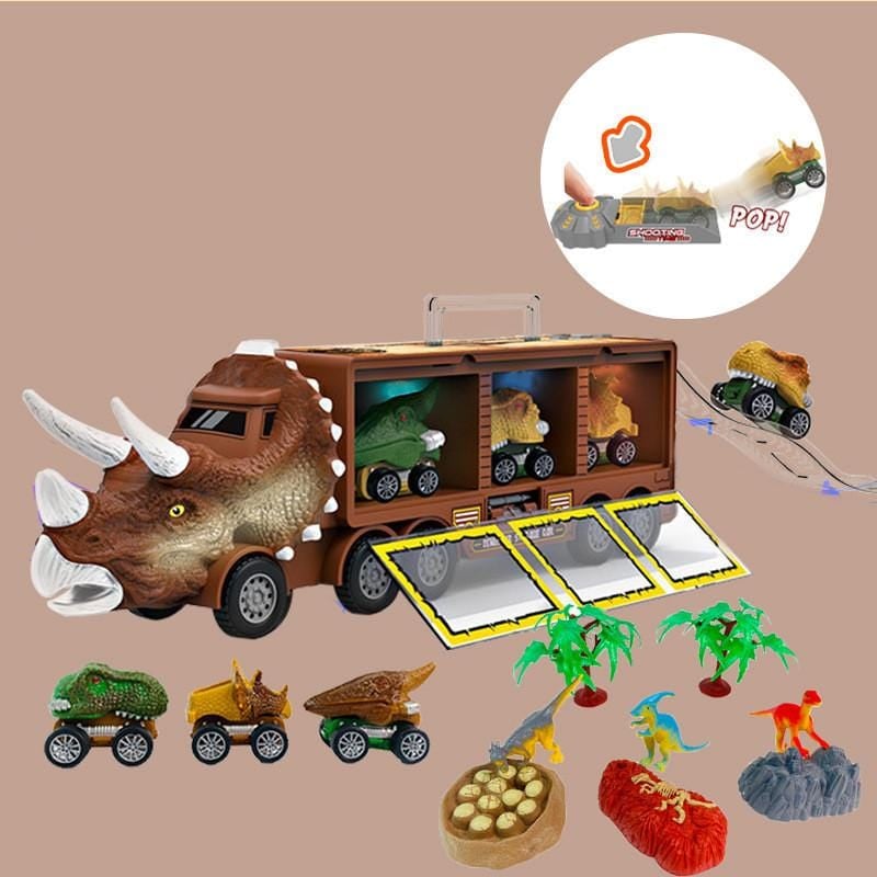 Big pre-Christmas sale! Dinosaur Musical Transporter（Buy 1 and get a 12-piece dinosaur kit）