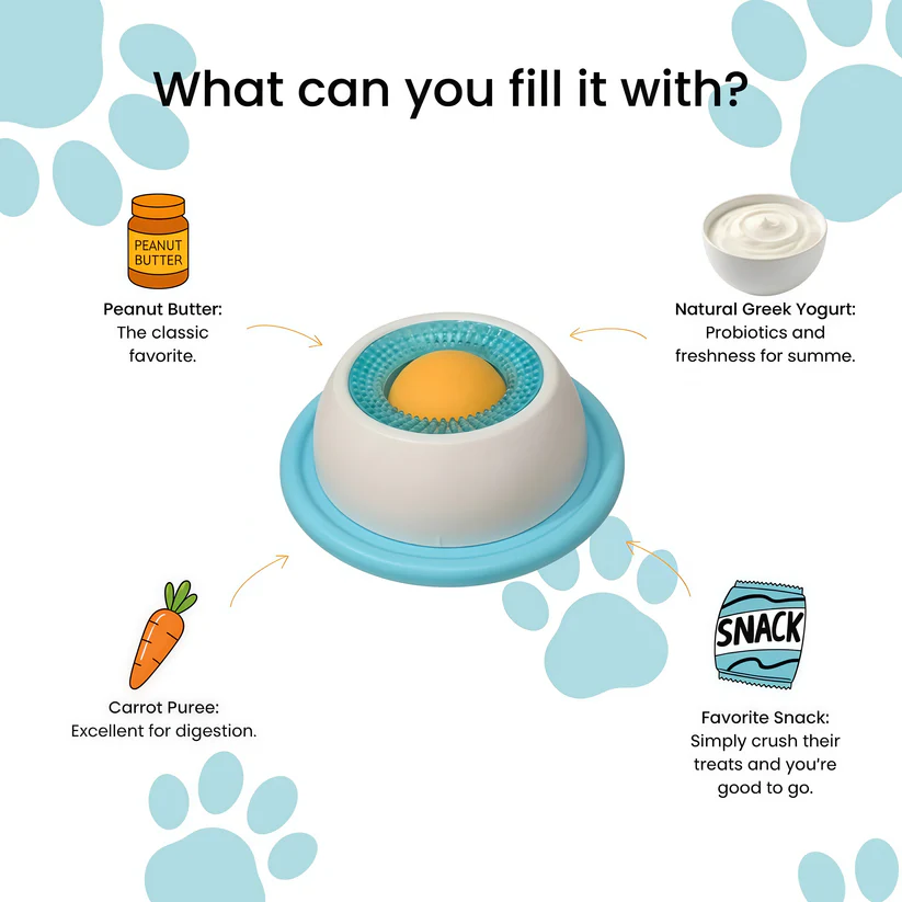 Pet Anxiety Relief Ball--Keeps Pets Busy, Relieves Boredom & Anxiety