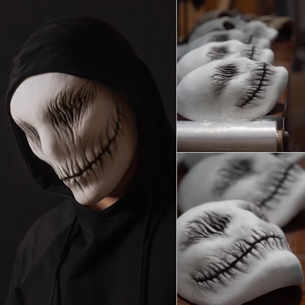 New fantasy mask horror costume suitable for Halloween carnival