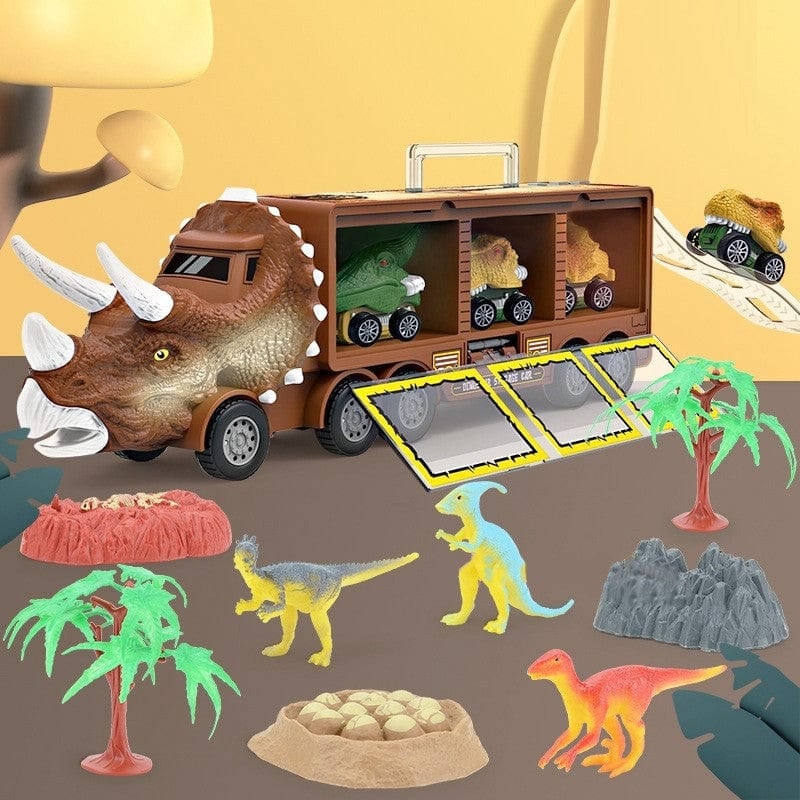 Big pre-Christmas sale! Dinosaur Musical Transporter（Buy 1 and get a 12-piece dinosaur kit）