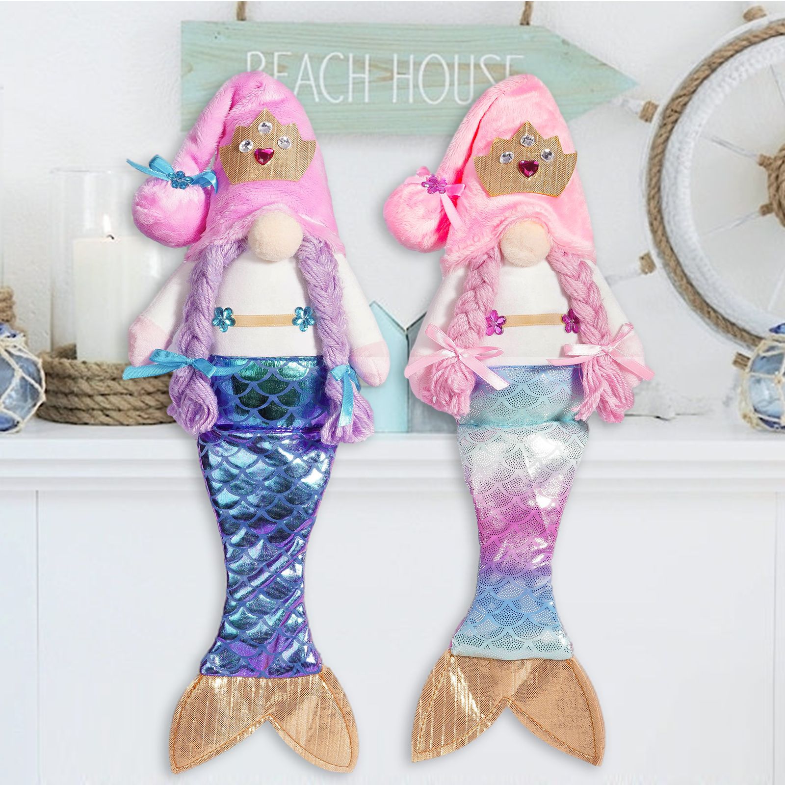 The Mermaid Gnomes (28 inches)