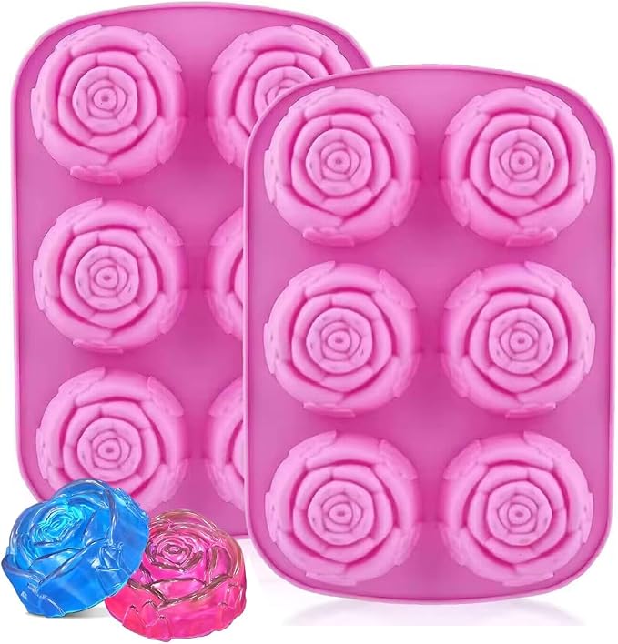 Silicone Rose Moulds