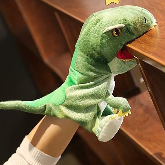 Plush Dinosaur Stuffed T-rex Hand Puppet Toy