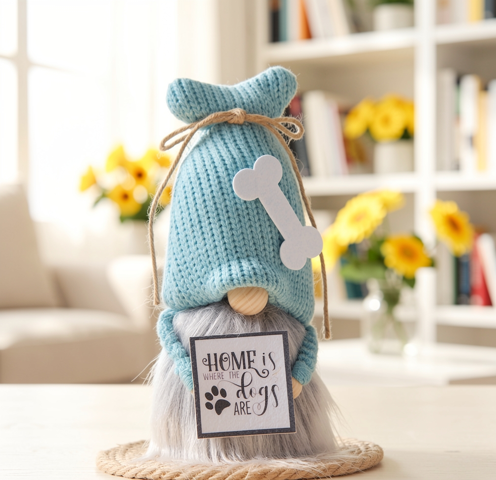 Dog lover Gnome (10inches)