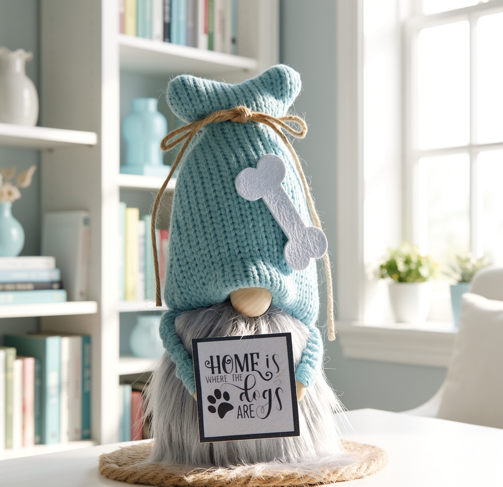 Dog lover Gnome (10inches)