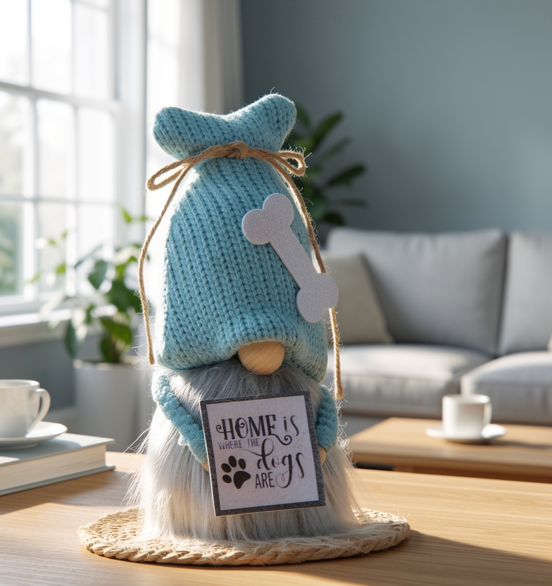 Dog lover Gnome (10inches)