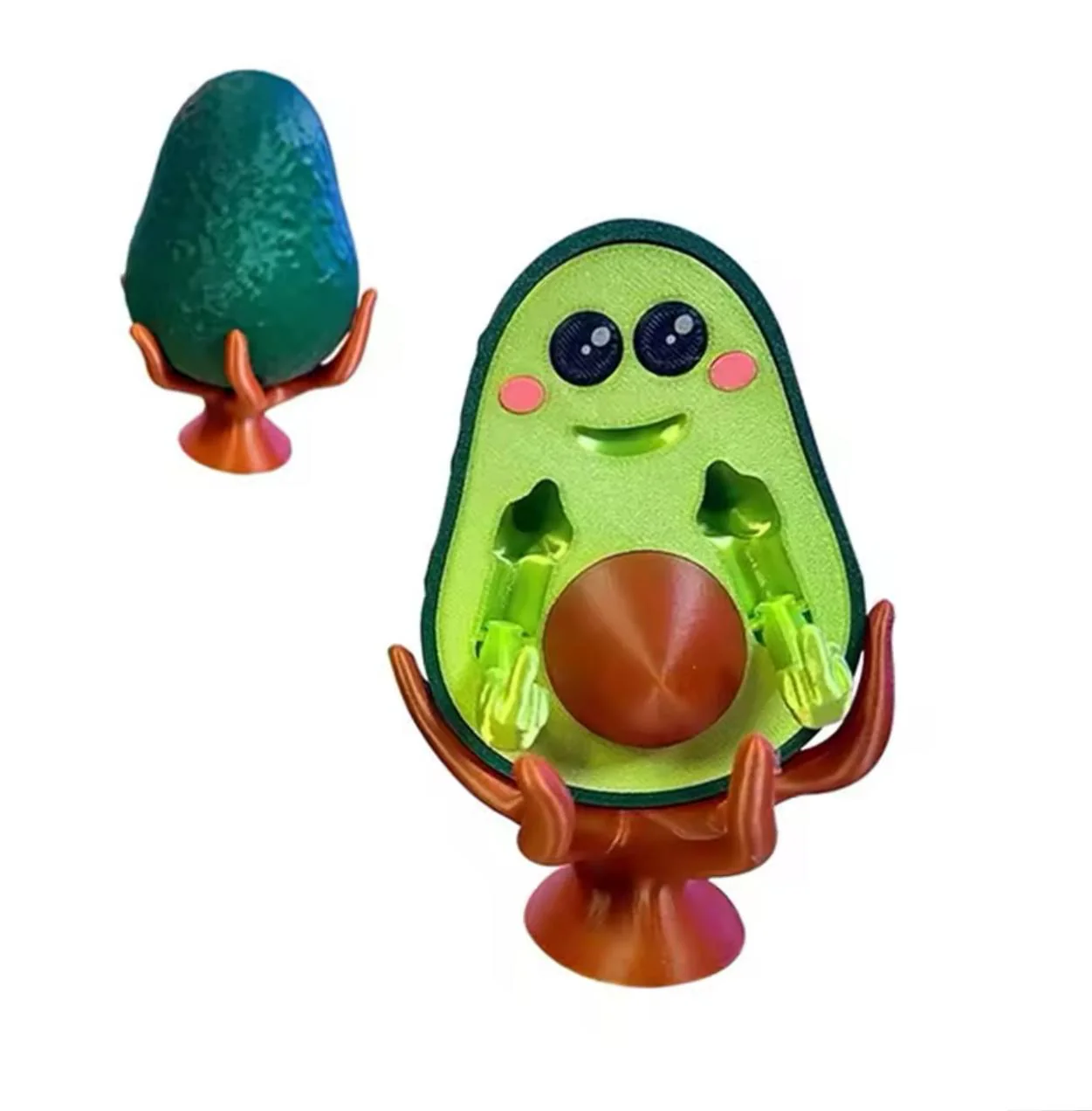 🥑🖕3D Printed Middle Finger Bad Avocado