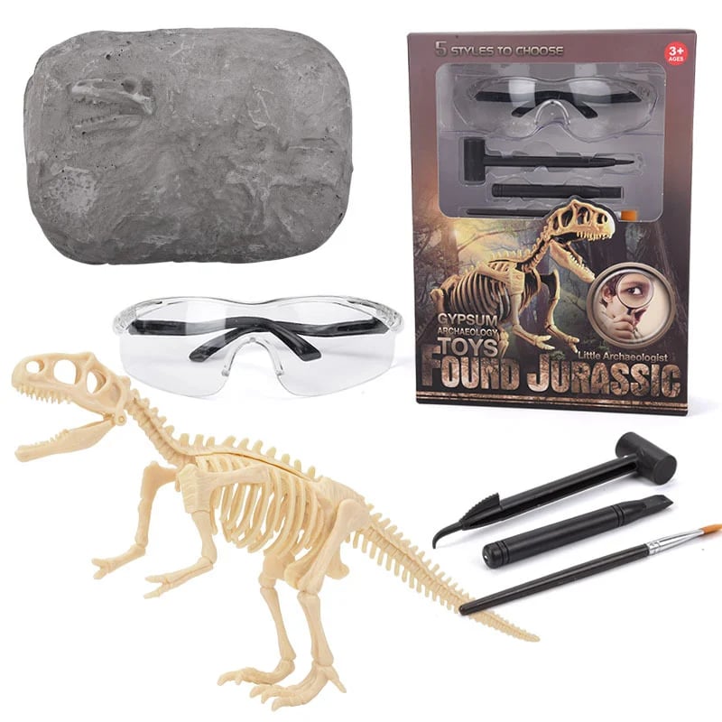 ( Hot Sale- 49% OFF) Dinosaur Fossil Digging Kit--Buy 2 Free Shipping