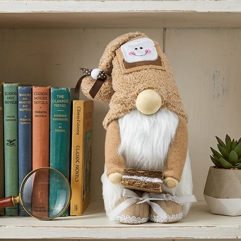 Marshmallow Chocolate Gnome (11 inches)