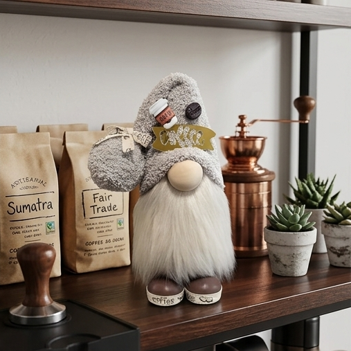 Coffee Bar Gnome (10inches)