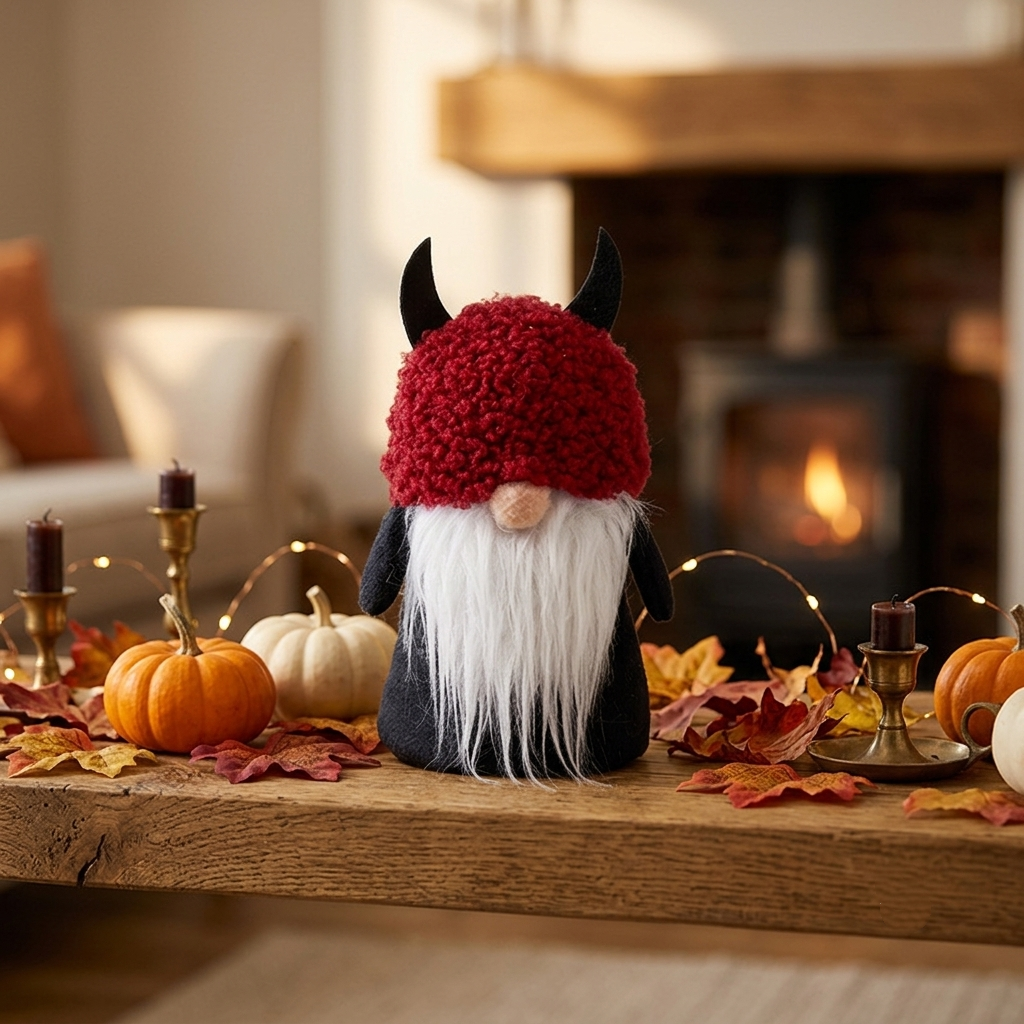 Spooky Devil Gonk | Halloween Table Decor (5 inches)