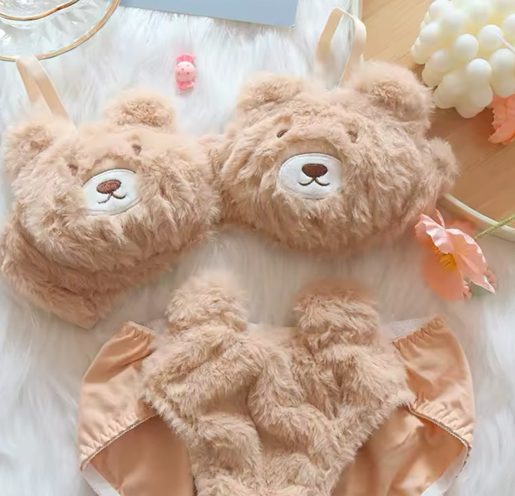Kitty Plush Lingerie Set