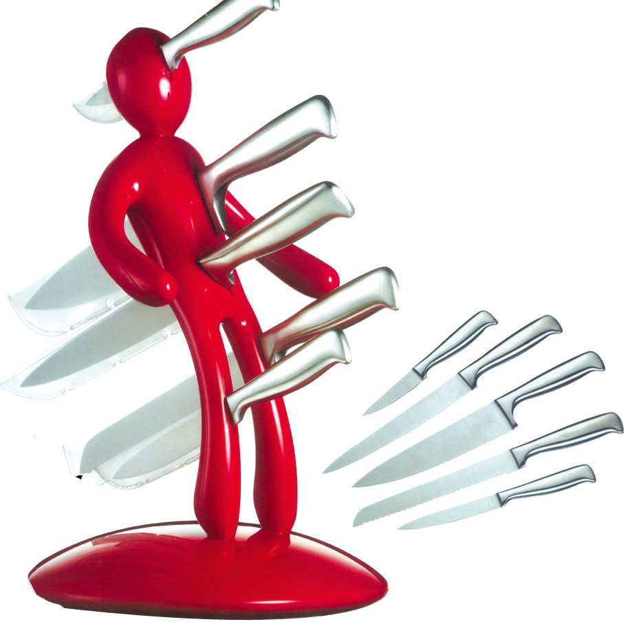 Creative humanoid knife rack