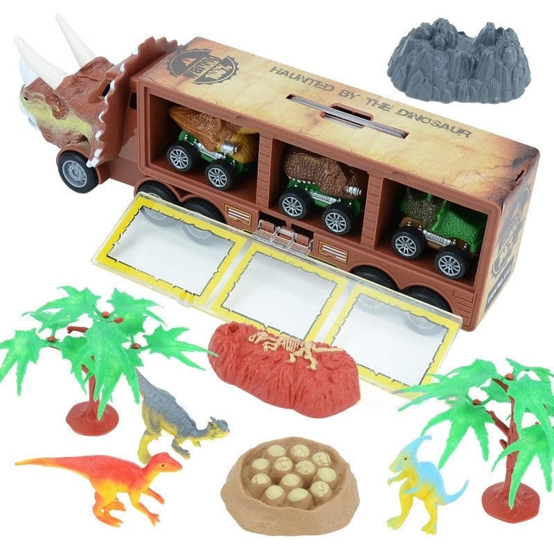 Big pre-Christmas sale! Dinosaur Musical Transporter（Buy 1 and get a 12-piece dinosaur kit）
