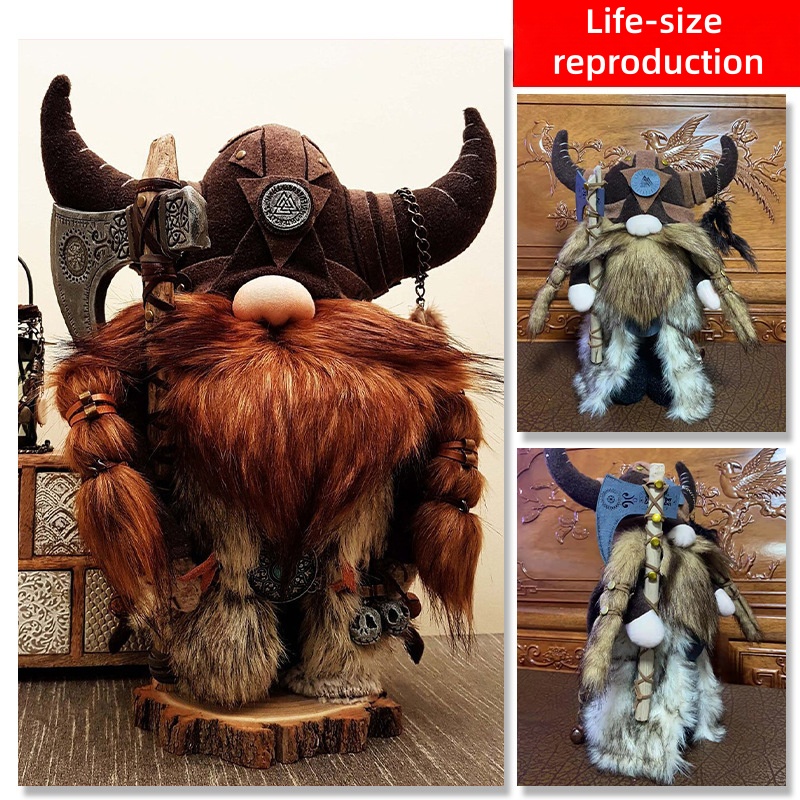 Viking Warrior Gnome