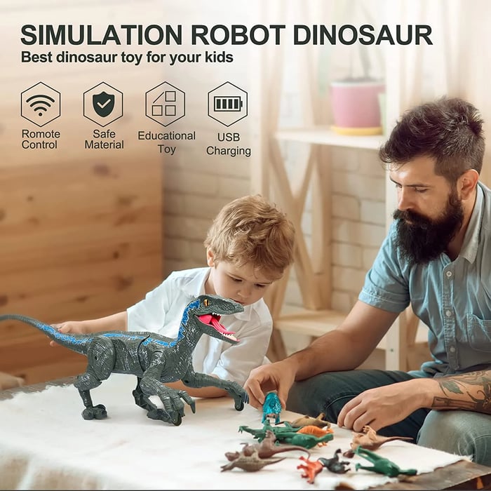 2023 Optimal Children Gifts Realistic Remote Control Dinosaurs(Buy 2 Free Shipping)