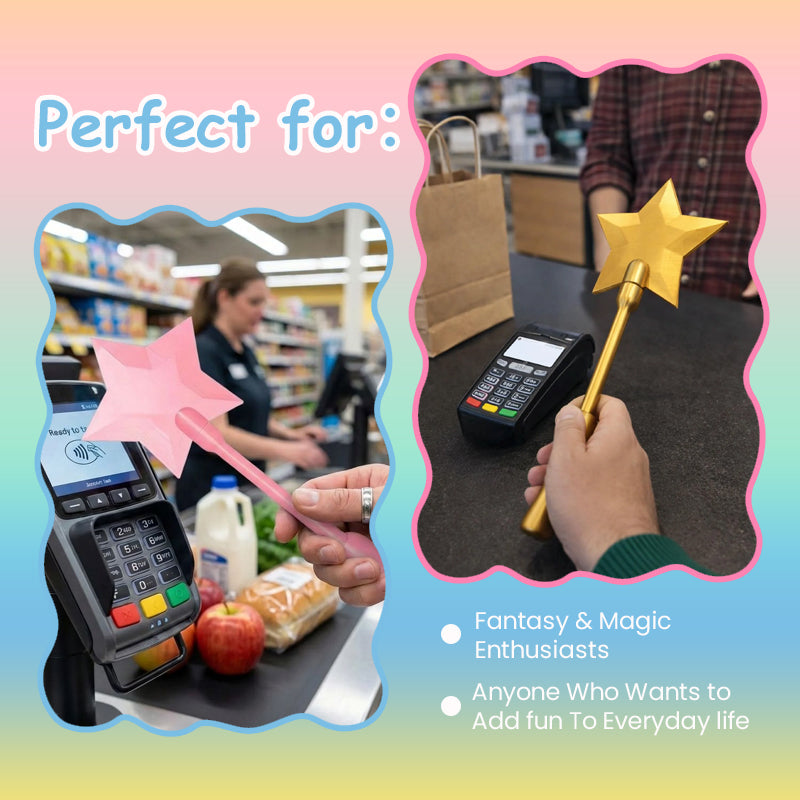 Magic Wand Tap-to-Pay Card Holder