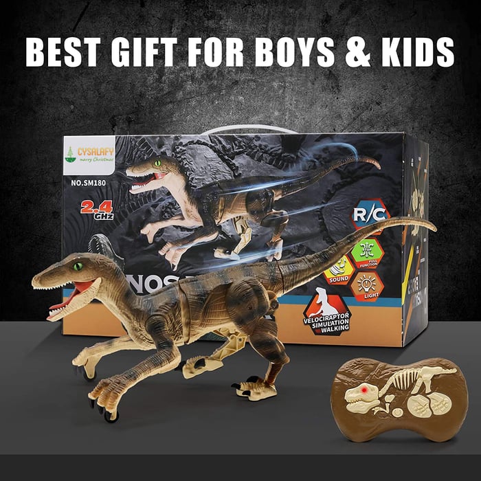 2023 Optimal Children Gifts Realistic Remote Control Dinosaurs(Buy 2 Free Shipping)
