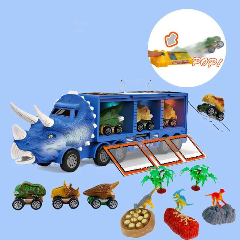 Big pre-Christmas sale! Dinosaur Musical Transporter（Buy 1 and get a 12-piece dinosaur kit）