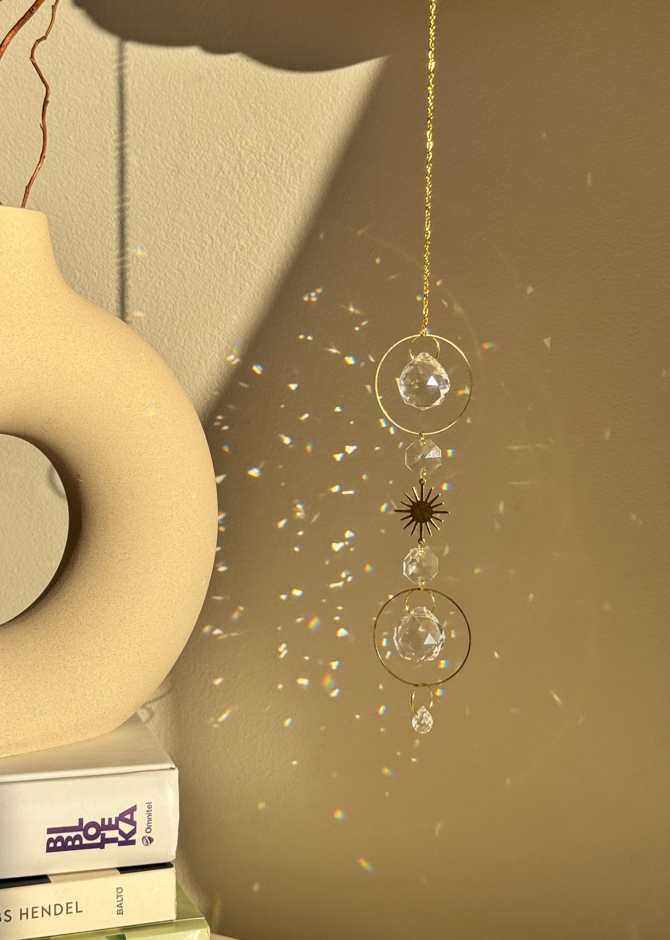 Crystal Sun Catcher Window Hanging