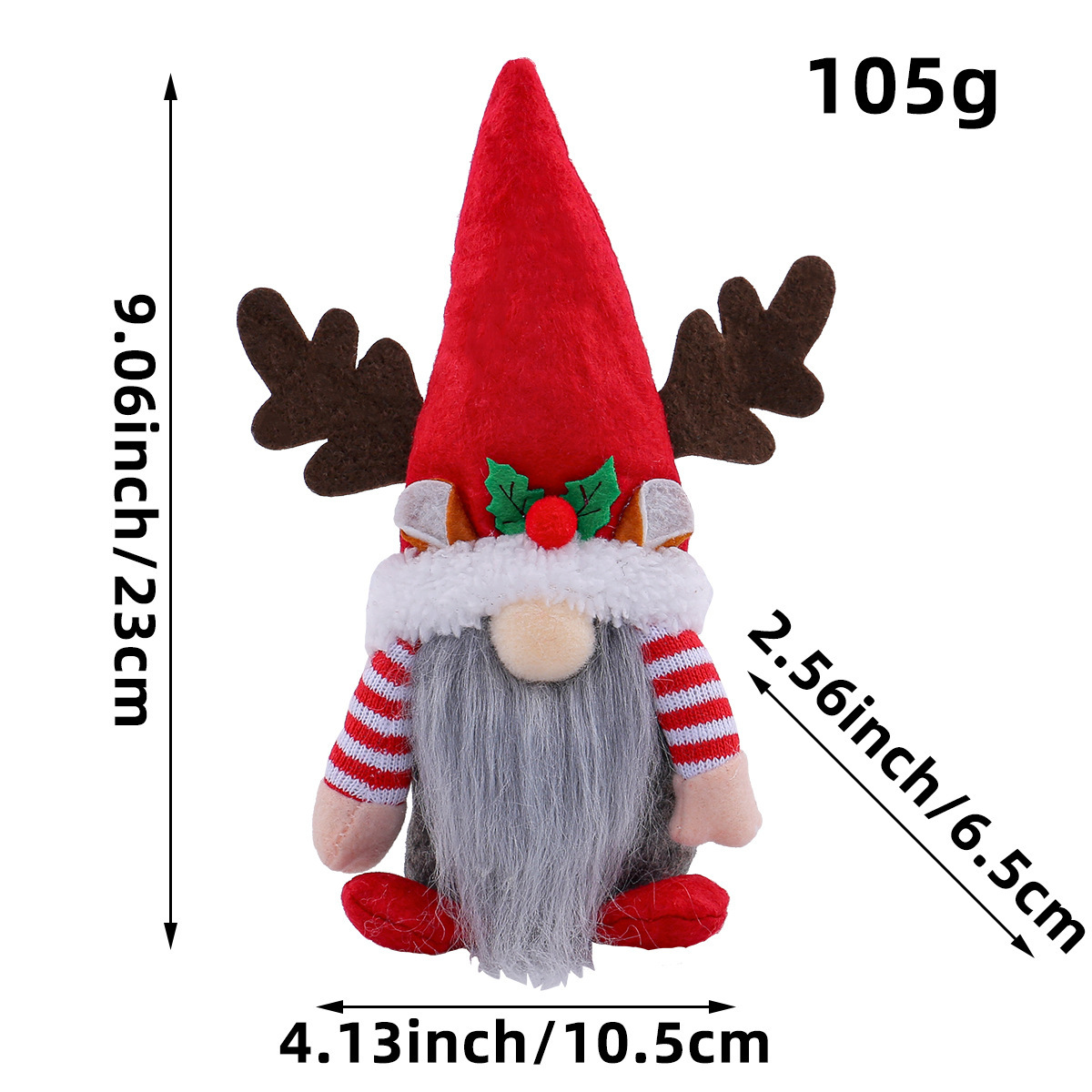 Red deer Gnome (9 inches)