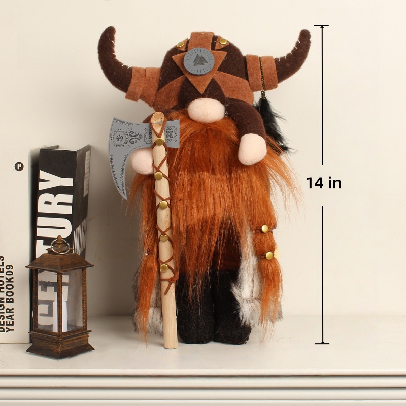 Viking Warrior And Gladiator Gnome