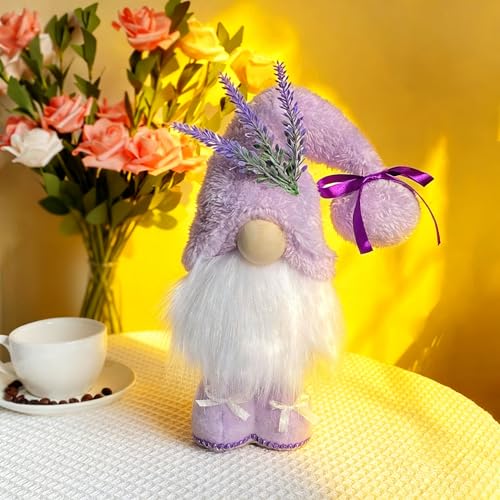 Lavender Standing Pose Gnomes (11 inches)