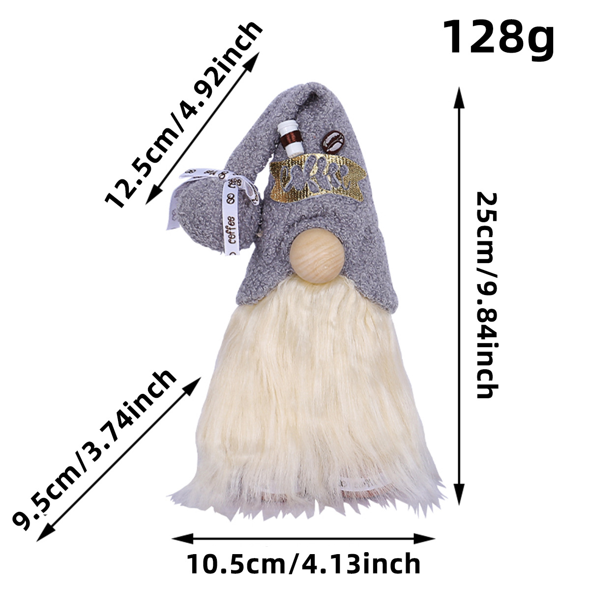 Coffee Bar Gnome (10inches)