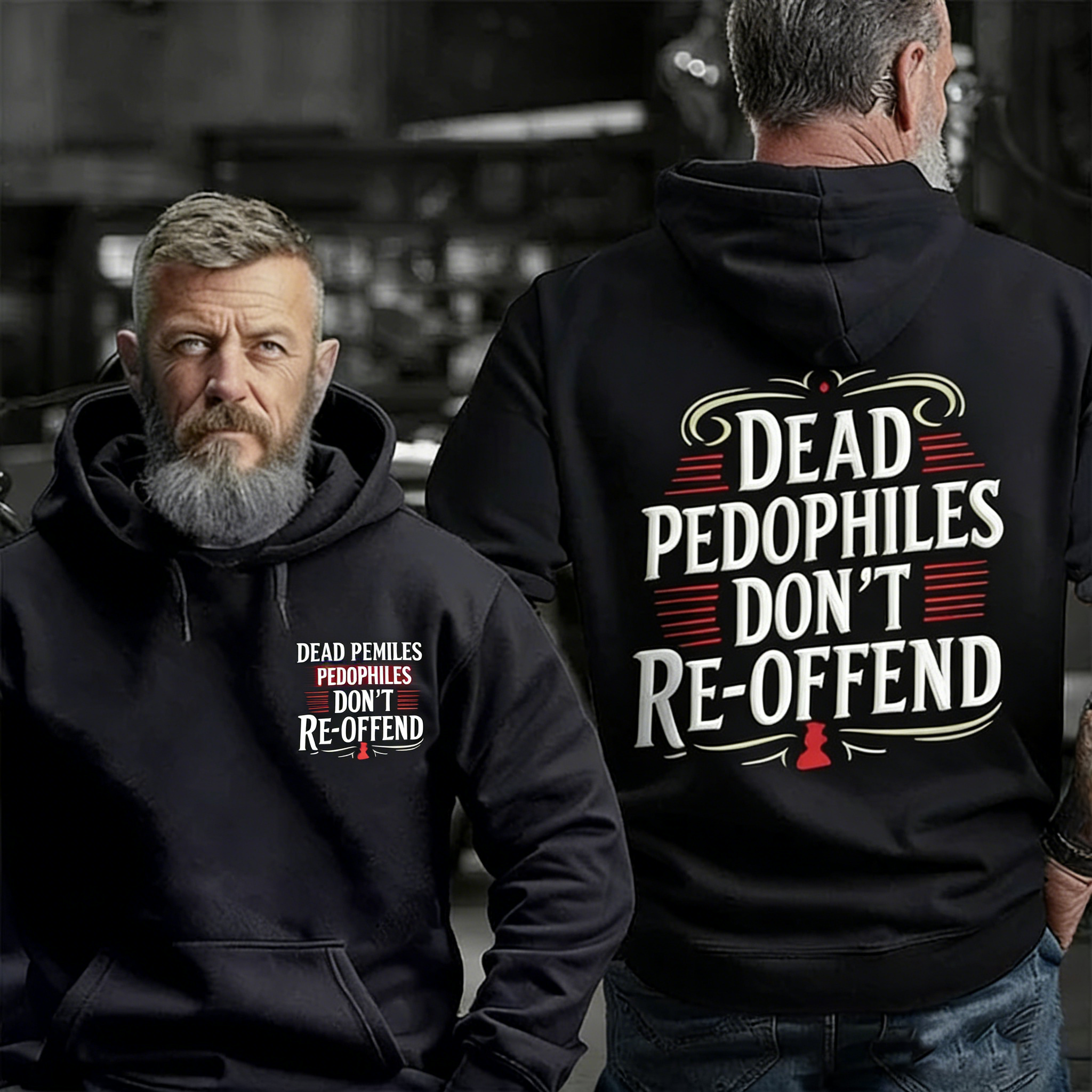 Protect the Innocent – Dead Pedophiles Don’t Reoffend Unisex T-shirt/Hoodie